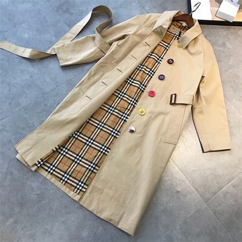 burberry marystow double breasted trench coat|Burberry trench coat size chart.